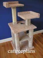 Cat Tree Plans Make 6 Furniture Condo Plan Instruction